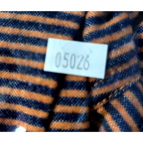 MUR MUR Hoodie Womens Small Brown Navy Embroidered Boho Tunic Cotton Boho Rustic - Picture 12 of 12